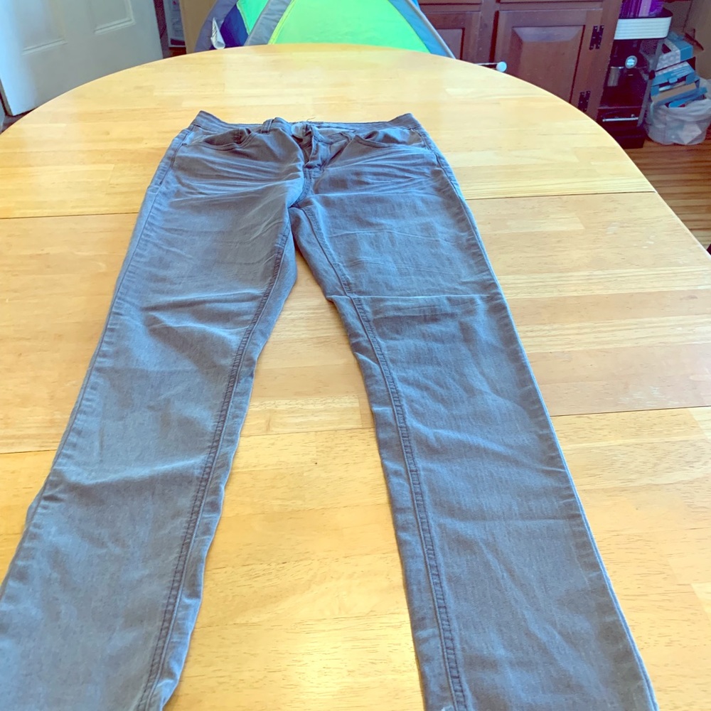 Gray jeans
